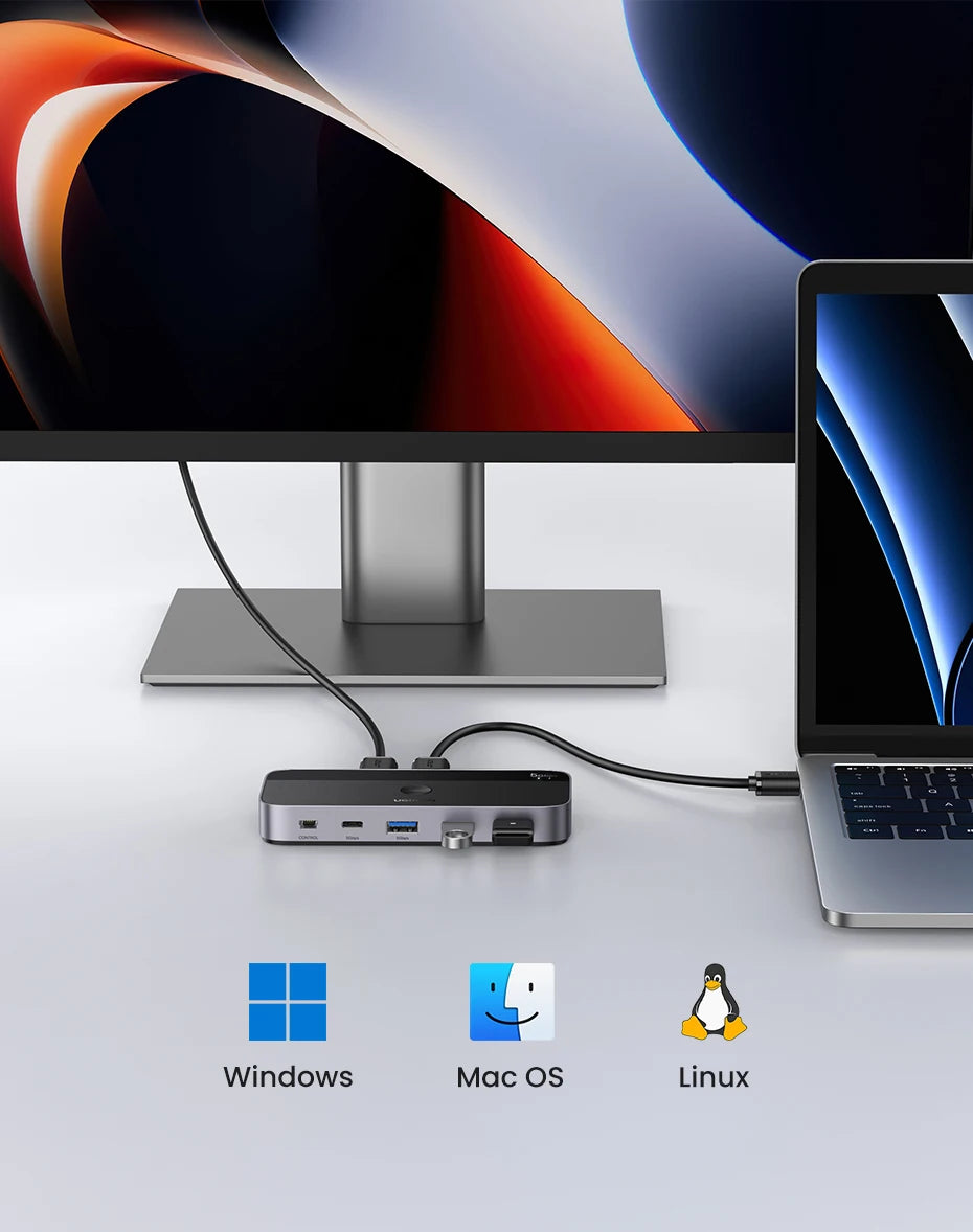 UGREEN USB Switch, USB 3.0, 2-PC Sharing