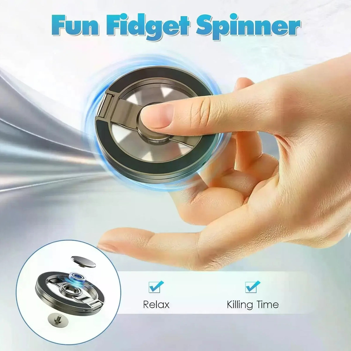 Magnetic Fidget Phone Stand
