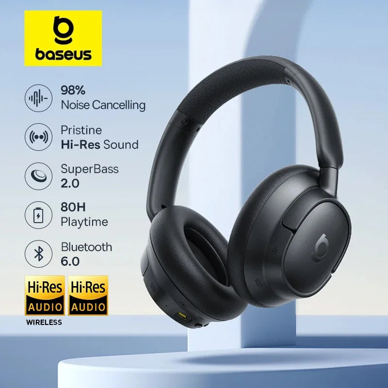 Baseus Bass BH1 NC Noise Cancelling Headphones