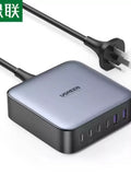 UGREEN 200W GaN Fast Charger, 4 USB-C + 2 USB-A