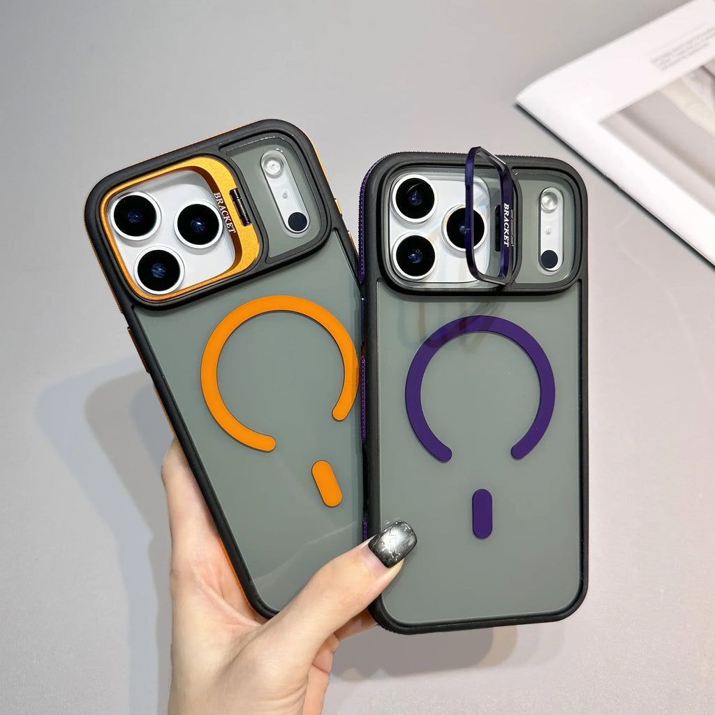 Matte MagSafe Kickstand Case for iPhone