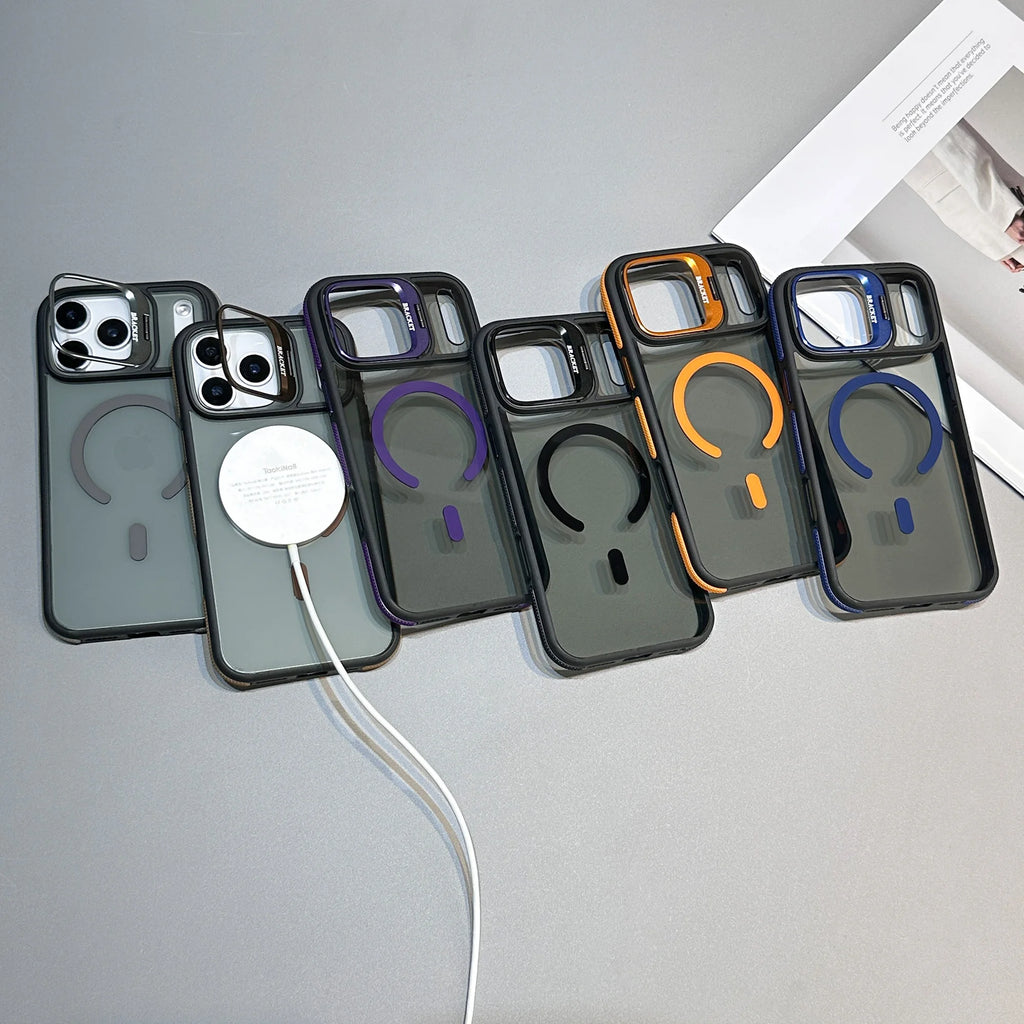 Matte MagSafe Kickstand Case for iPhone