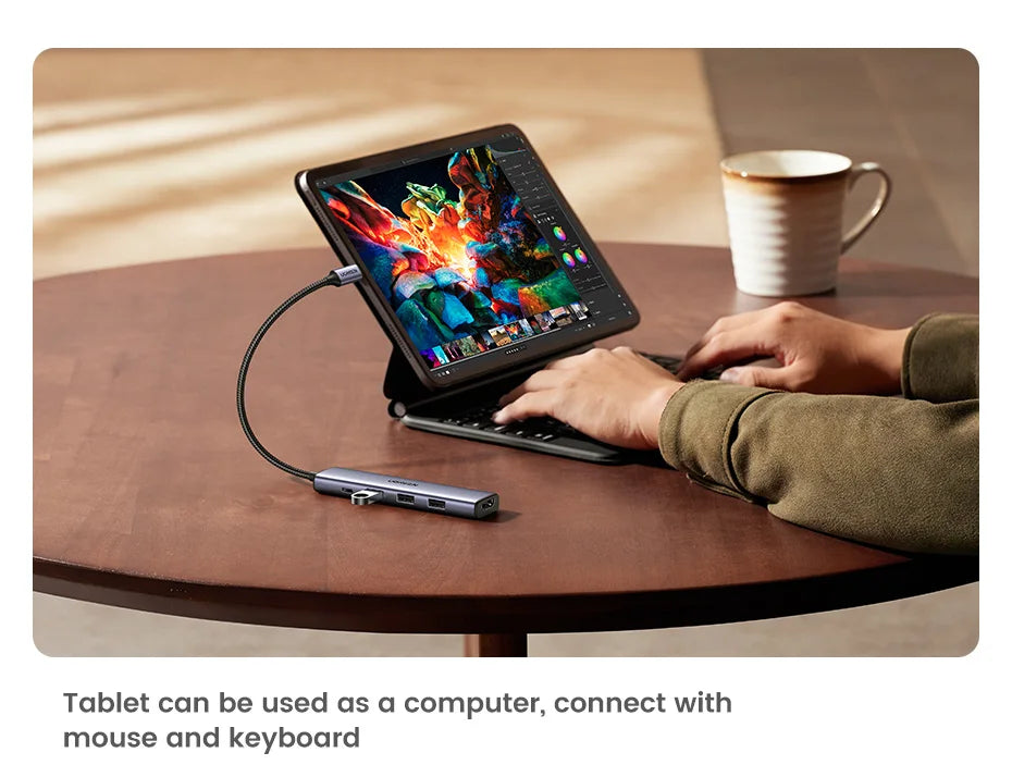 UGREEN 5-in-1 USB-C Hub, 4K HDMI, 100W PD