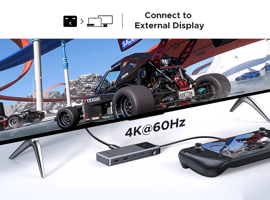 UGREEN Uno USB-C Hub, 6-in-1, 4K60Hz, 100W PD