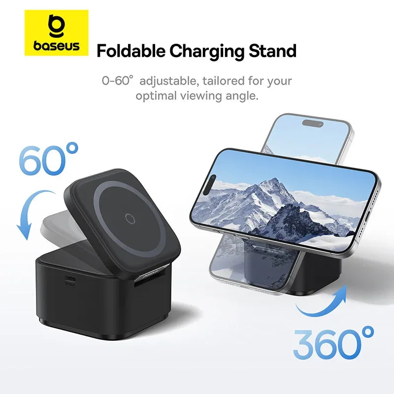 Baseus 2-in-1 Magnetic Charging Dock
