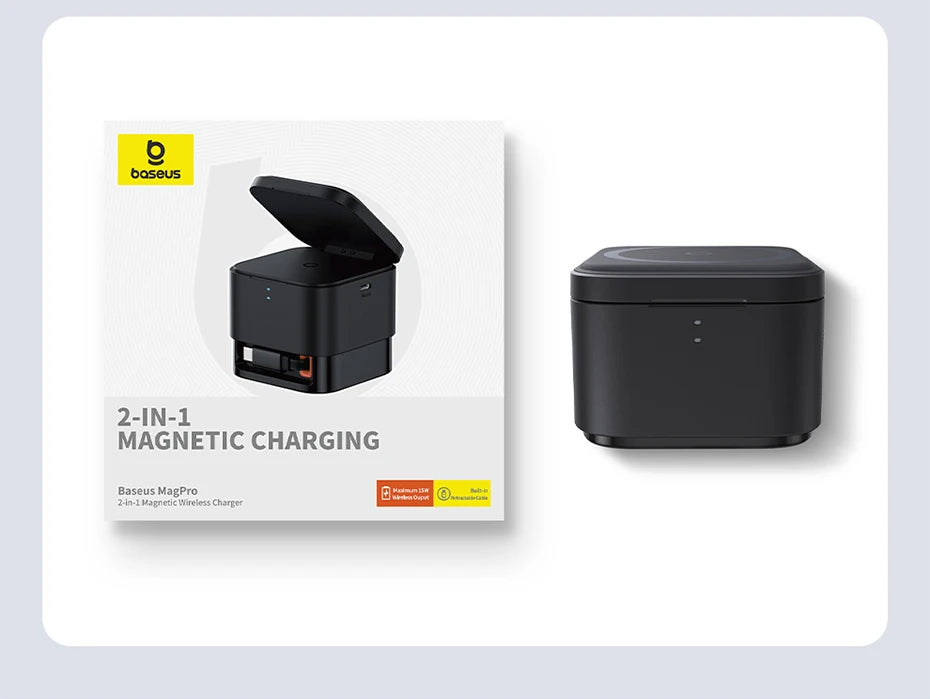 Baseus 2-in-1 Magnetic Charging Dock
