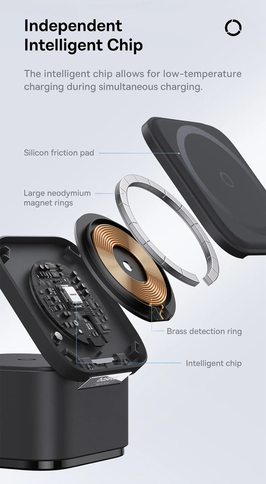 Baseus 2-in-1 Magnetic Charging Dock