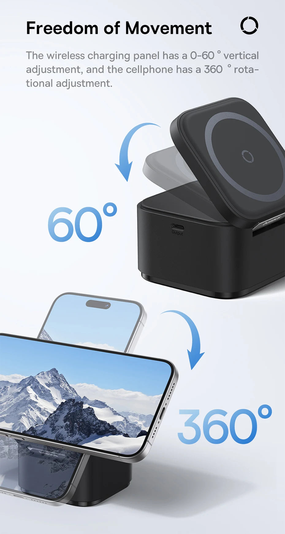 Baseus 2-in-1 Magnetic Charging Dock