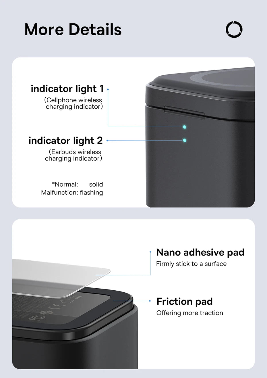 Baseus 2-in-1 Magnetic Charging Dock