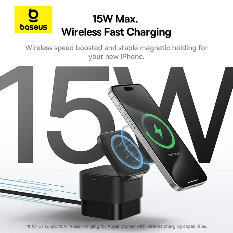 Baseus 2-in-1 Magnetic Charging Dock