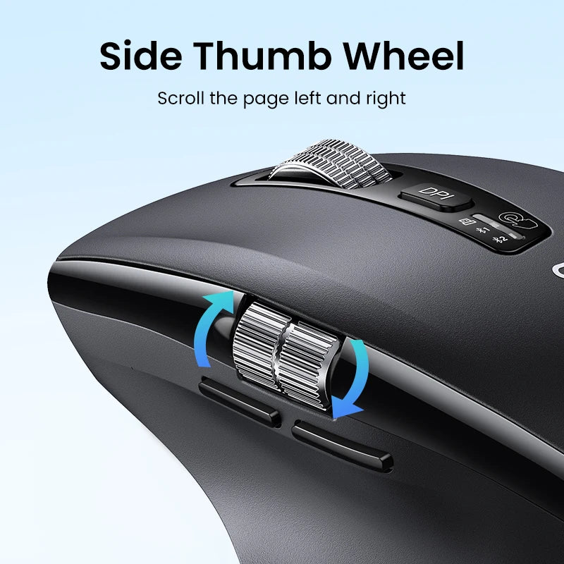 UGREEN Wireless Mouse, Hyper-Fast Scroll, 5000 DPI