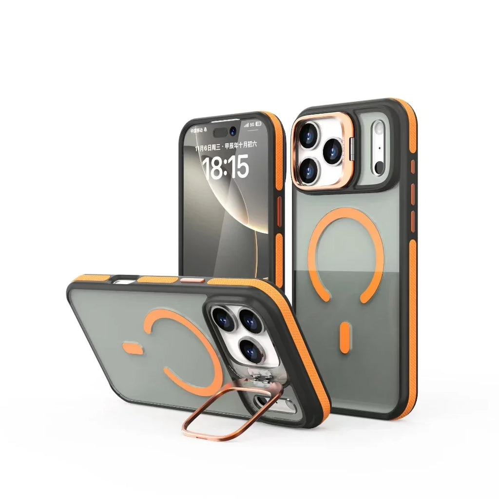 Matte MagSafe Kickstand Case for iPhone