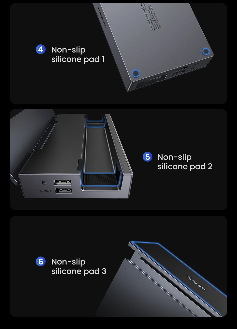 UGREEN USB-C Docking Station for Steam Deck, 4K60Hz HDMI, RJ45