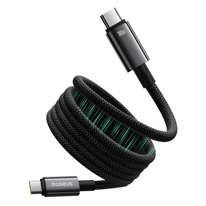Baseus 100W Magnetic Coiling USB-C Cable