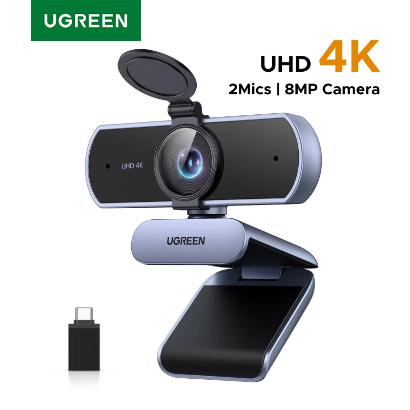 UGREEN 2K/4K Webcam with Microphone