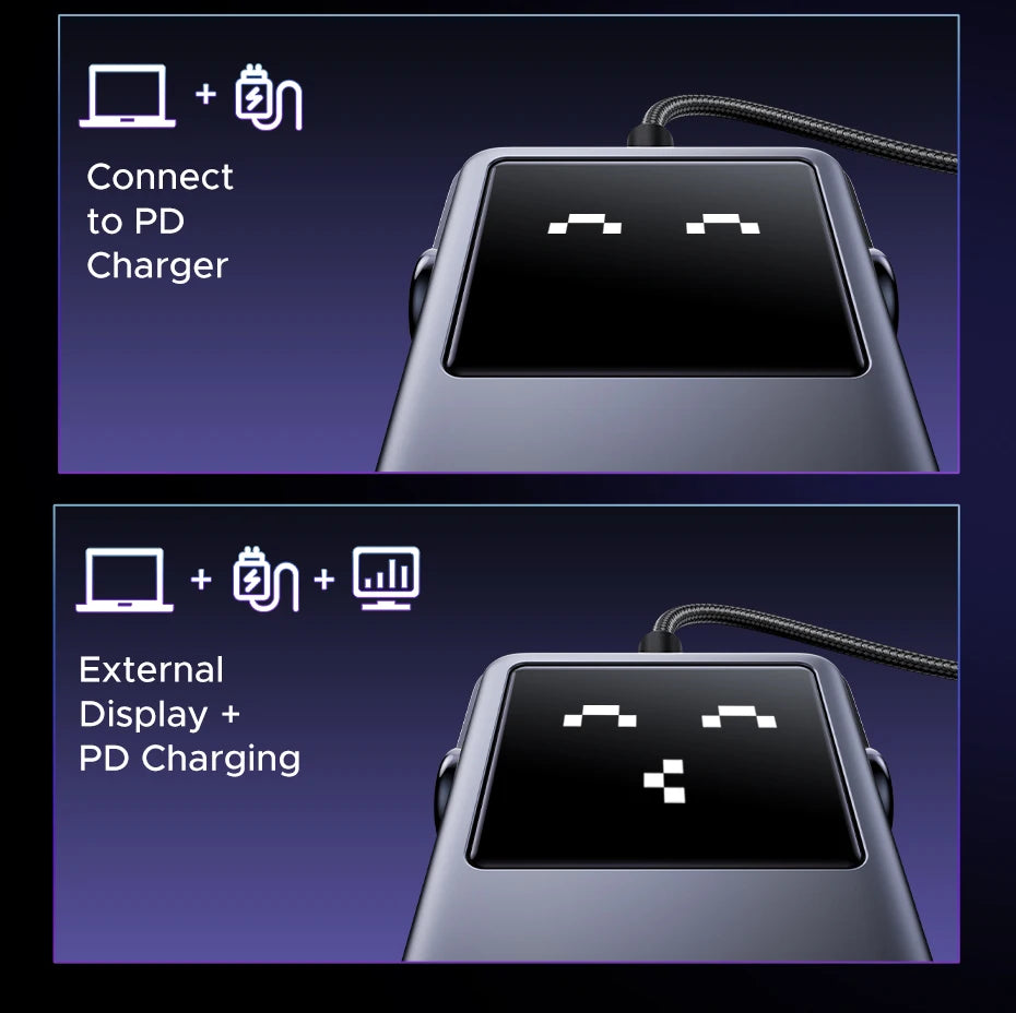 UGREEN Uno USB-C Hub, 6-in-1, 4K60Hz, 100W PD