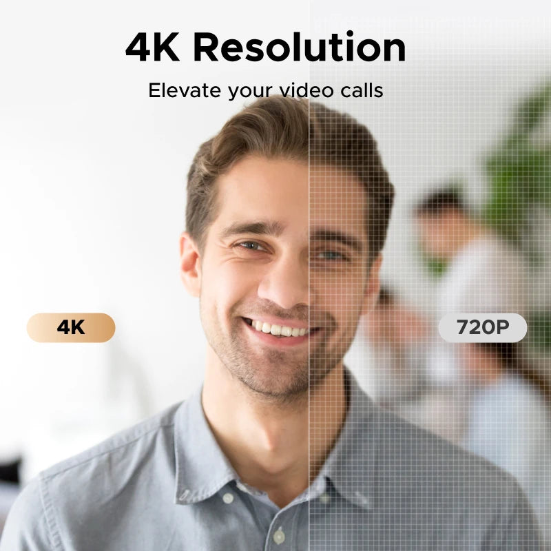 UGREEN 2K/4K Webcam with Microphone