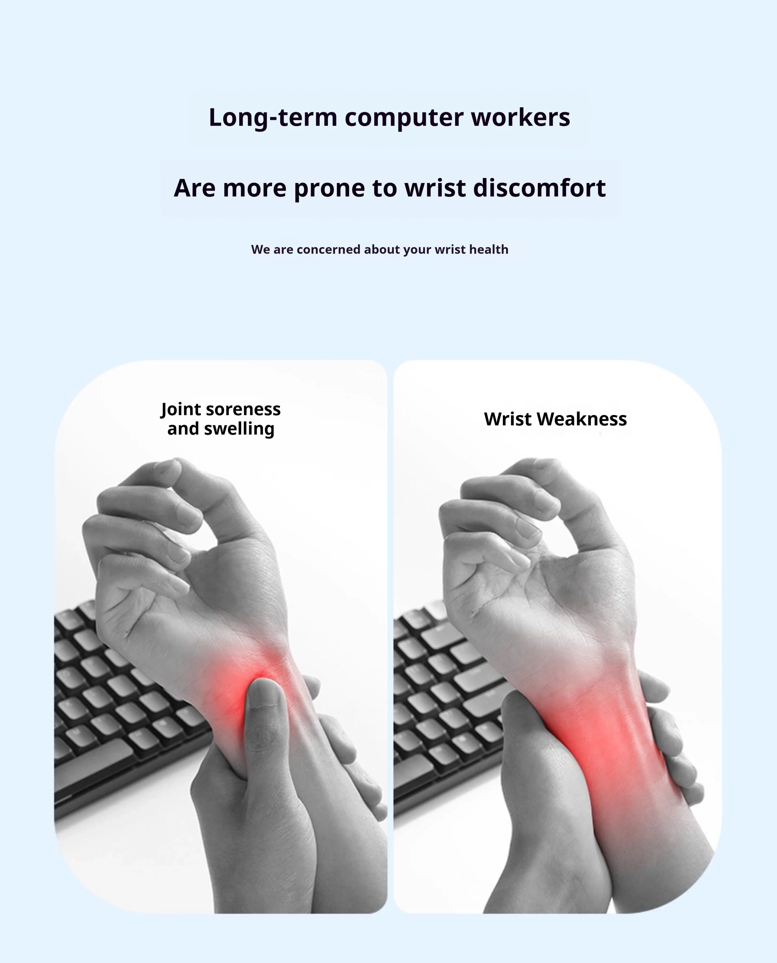 UGREEN Keyboard Wrist Rest, Memory Foam