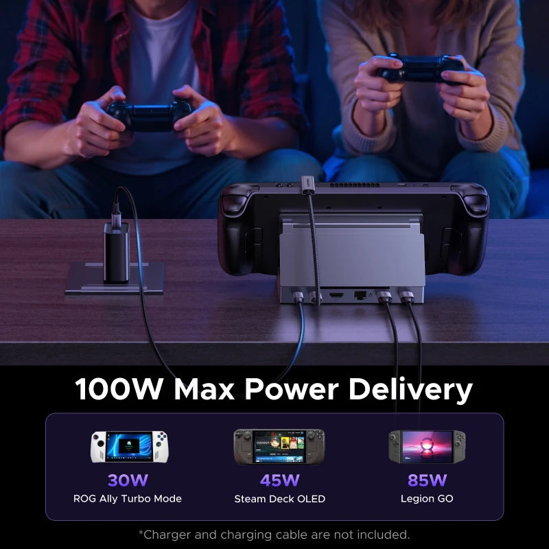 UGREEN USB-C Docking Station for Steam Deck, 6-in-1, 4K120Hz