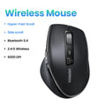 UGREEN Wireless Mouse, Hyper-Fast Scroll, 5000 DPI