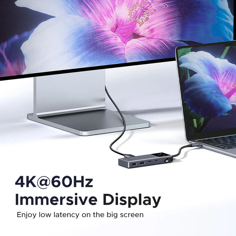 UGREEN Uno USB-C Hub, 6-in-1, 4K60Hz, 100W PD