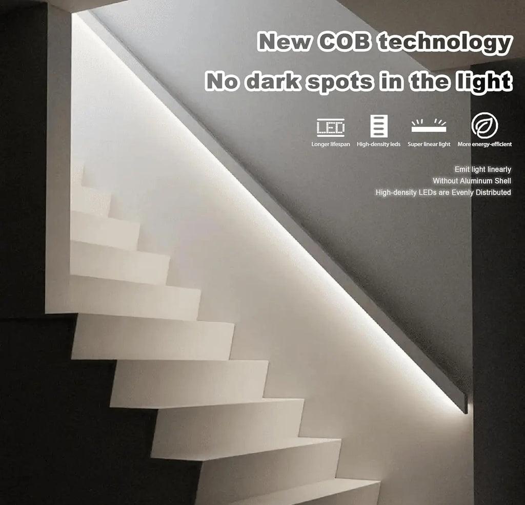 50ft COB LED Strip Lights with Remote