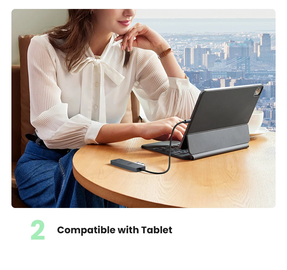 UGREEN USB-C Hub, 10Gbps, 4K60Hz HDMI, 100W PD