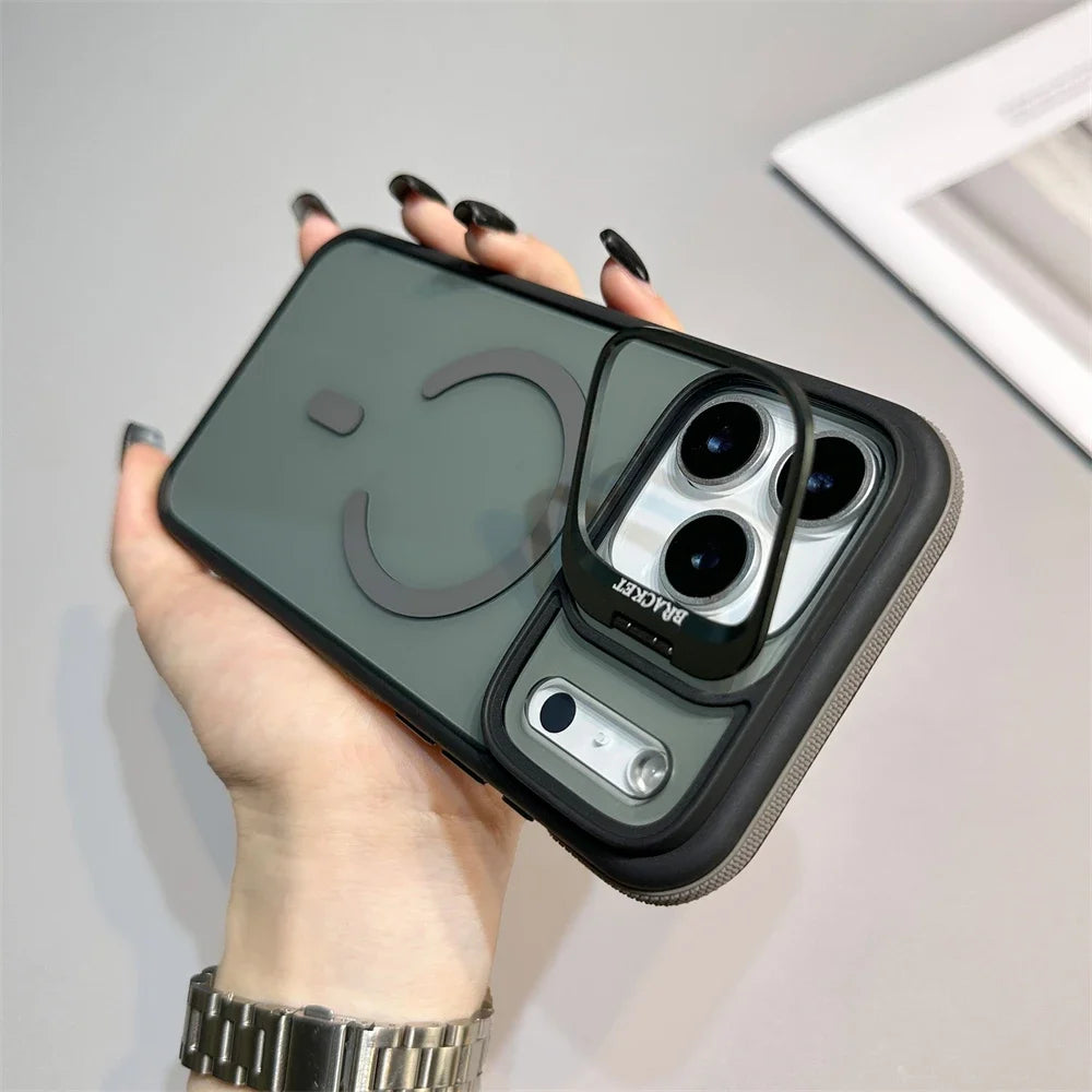 Matte MagSafe Kickstand Case for iPhone