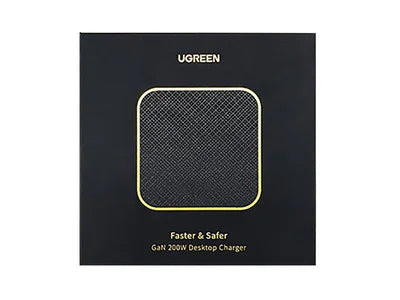 UGREEN 200W GaN Fast Charger, 4 USB-C + 2 USB-A
