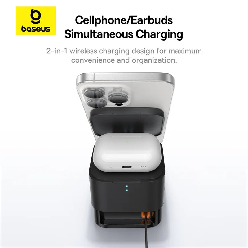 Baseus 2-in-1 Magnetic Charging Dock