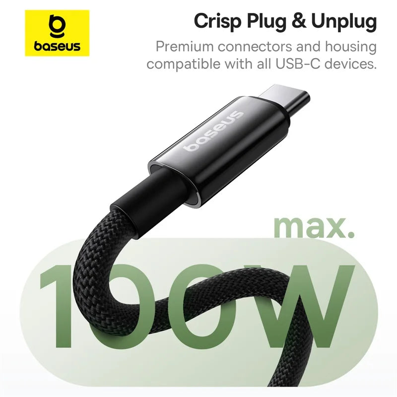 Baseus 100W Magnetic Coiling USB-C Cable