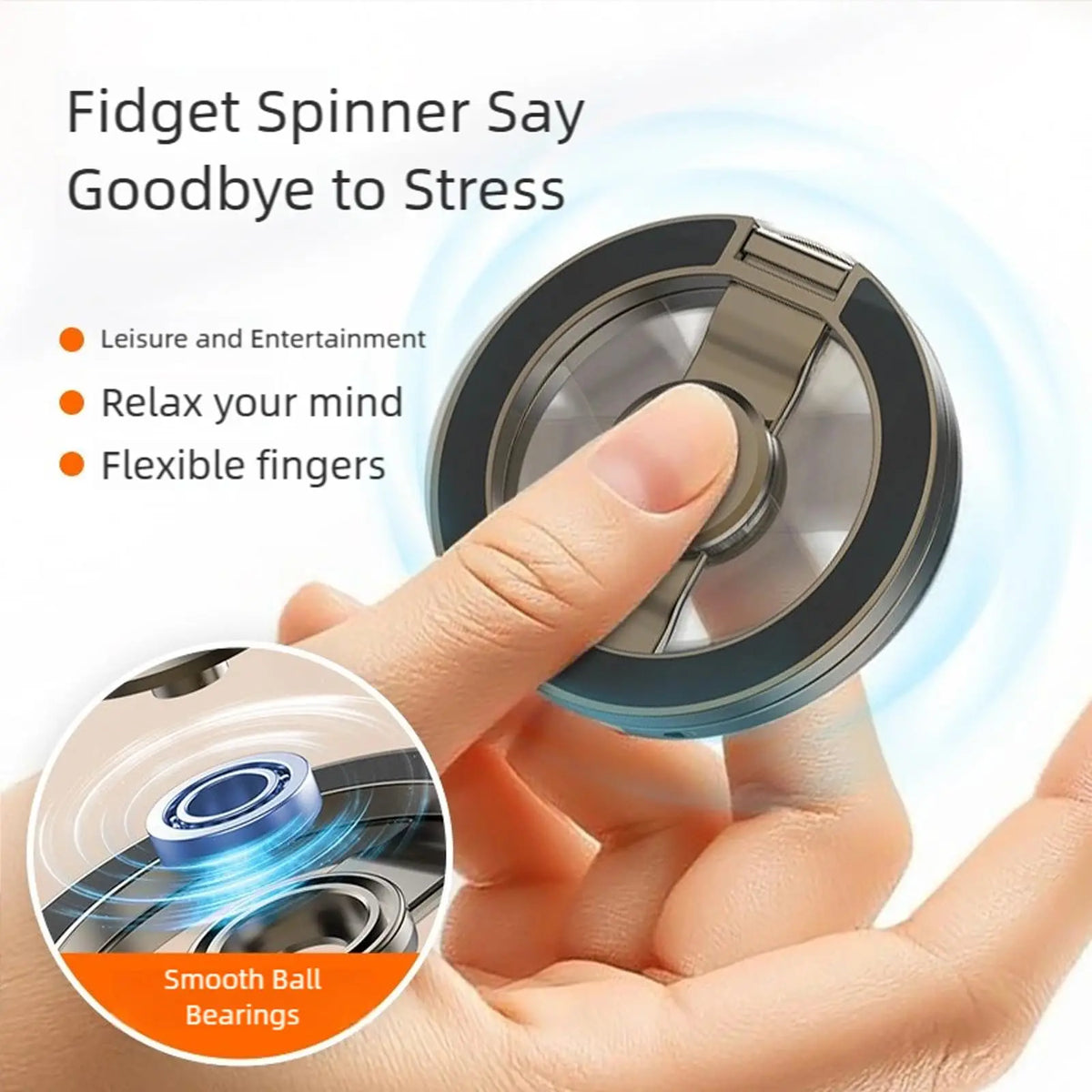 Magnetic Fidget Phone Stand