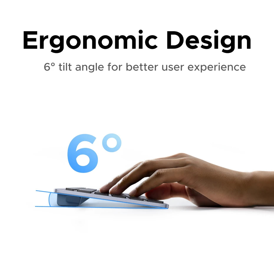 UGREEN Wireless Keyboard, Bluetooth 5.0 & 2.4G, 99-Key