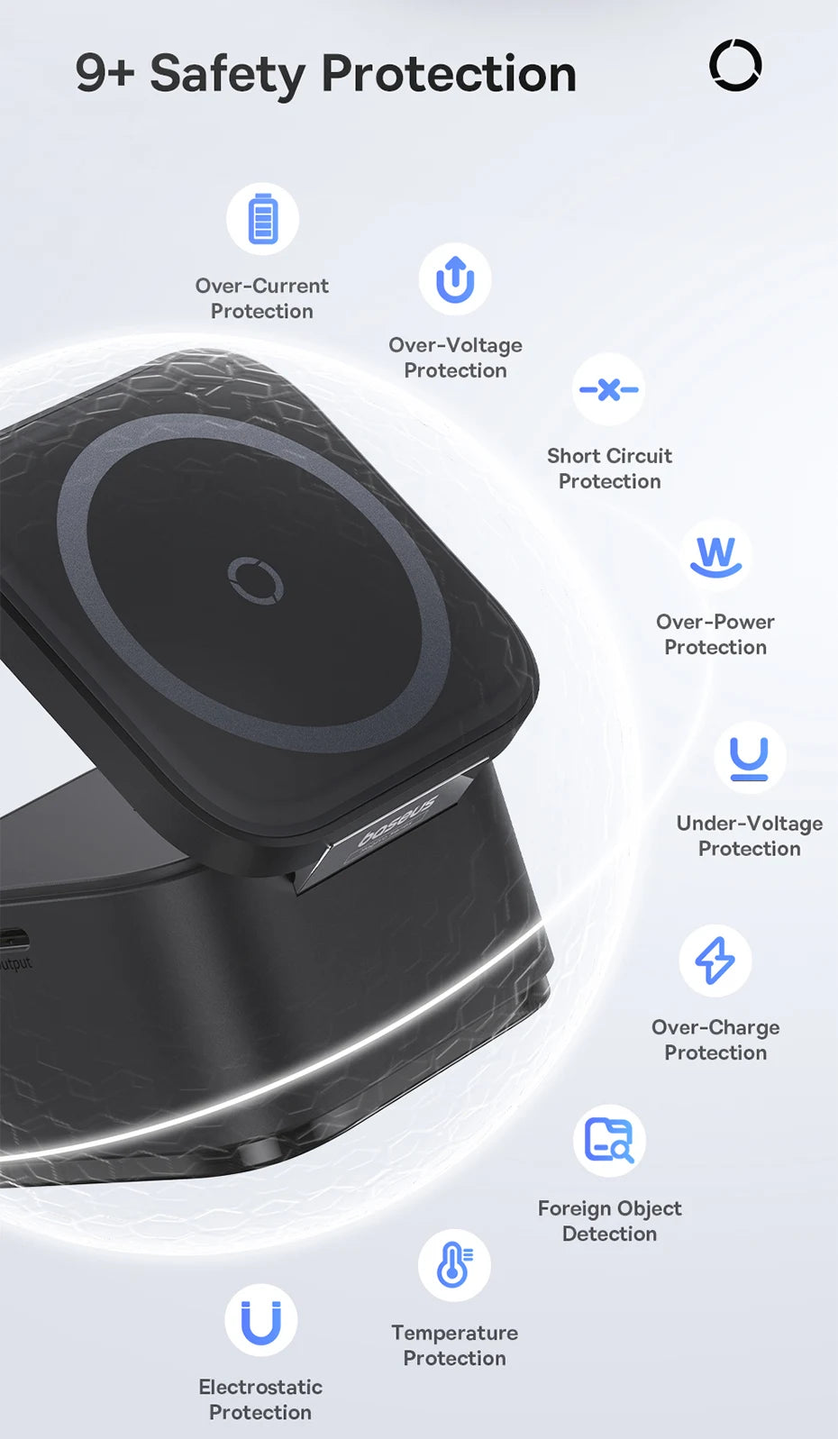 Baseus 2-in-1 Magnetic Charging Dock