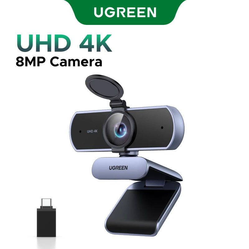 UGREEN 2K/4K Webcam with Microphone